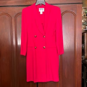 lois snyder Dani Max Vintage Cute Pink Dress Size 4